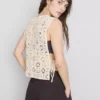 Häkel-Tanktop mit seitlichen Bändern