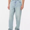 Hoch taillierte, locker sitzende Jeans