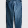 Hoch taillierte, locker sitzende Jeans