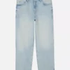 Hoch taillierte, locker sitzende Jeans