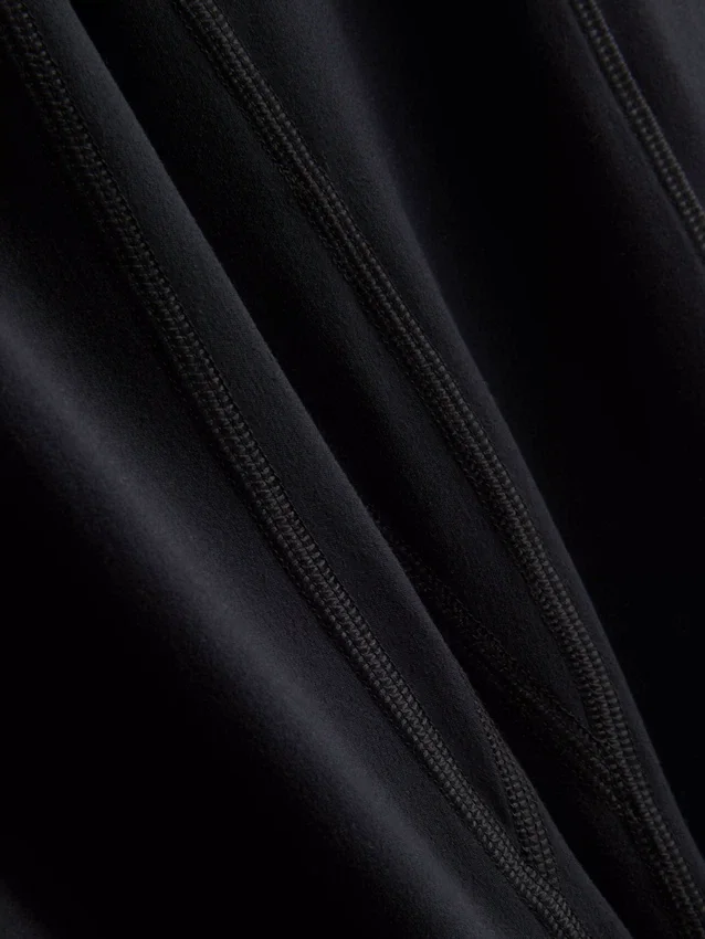 Hochgeschnittene, glatte Active-Leggings mit Stützfunktion