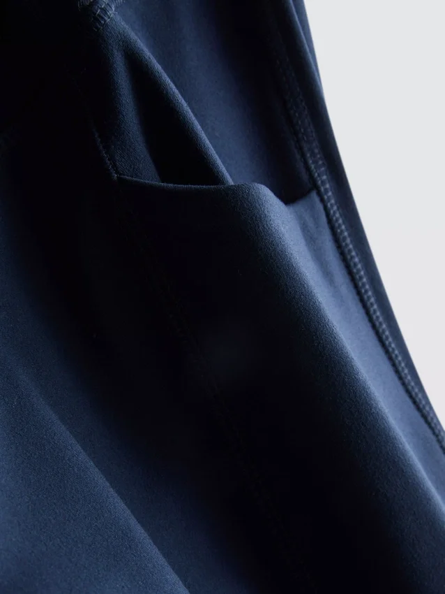 Hochgeschnittene, glatte Active-Leggings mit Stützfunktion