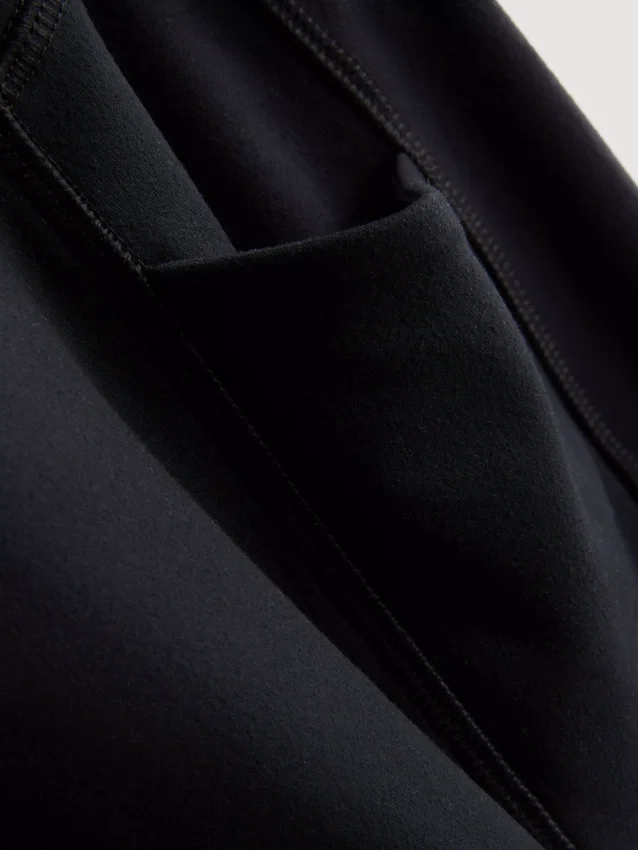 Hochgeschnittene, glatte Active-Leggings mit Stützfunktion