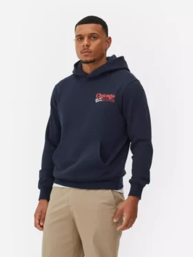 Hoodie mit «Chicago Deep Dish»-Motiv