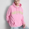 Hoodie mit College-Print aus baumwollreicher Mischung