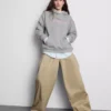 Hoodie mit Grafikprint aus Baumwollmischung
