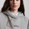Hoodie mit Grafikprint aus Baumwollmischung