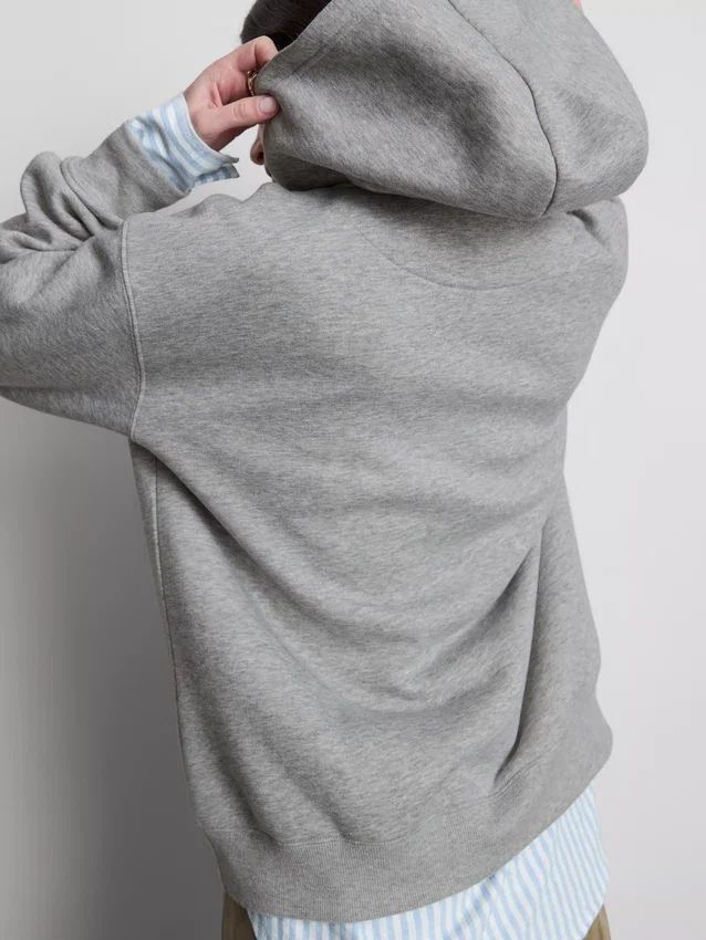 Hoodie mit Grafikprint aus Baumwollmischung