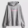 Hoodie mit Grafikprint aus Baumwollmischung