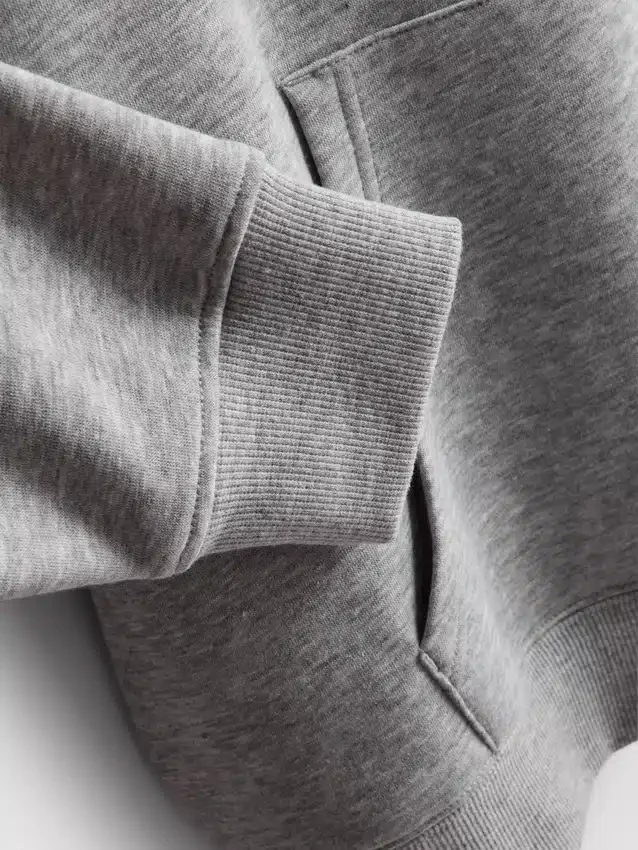 Hoodie mit Grafikprint aus Baumwollmischung