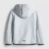 Hoodie mit kaschiertem Reissverschluss