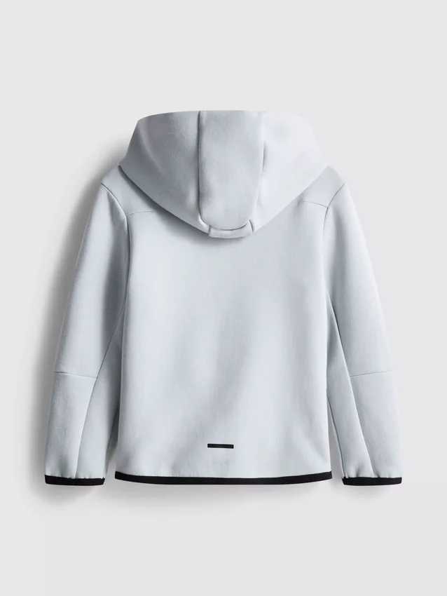 Hoodie mit kaschiertem Reissverschluss