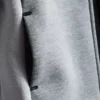 Hoodie mit kaschiertem Reissverschluss