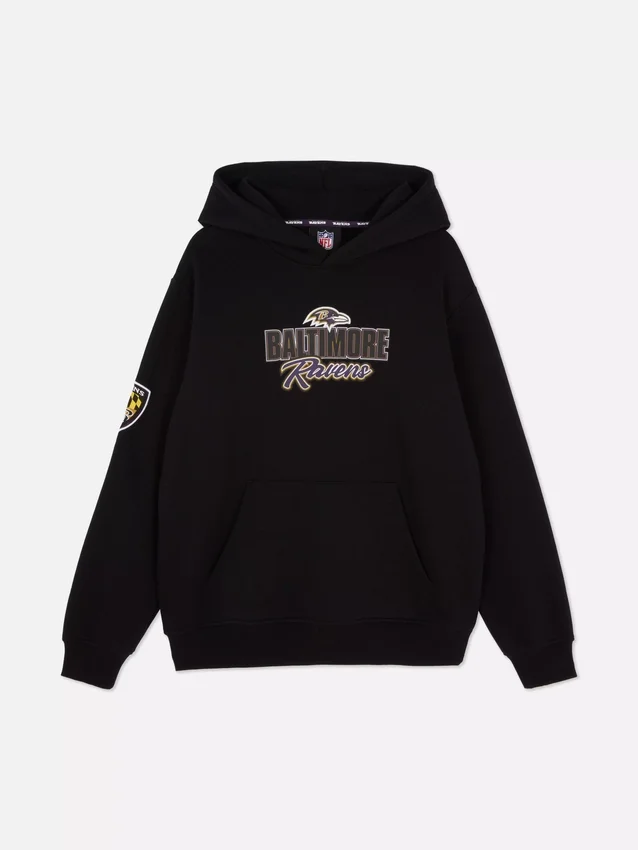 Hoodie mit NFL-Aufdruck der Baltimore Ravens