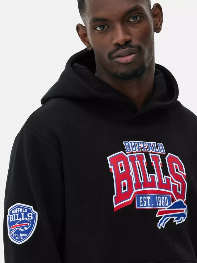 Hoodie mit NFL-Buffalo-Bills-Logo