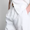 Hose aus Leinenmischung