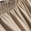 Hose mit elastischem Bund und weitem Bein
