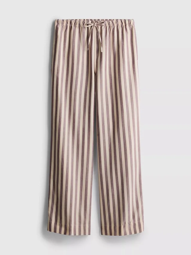 Hose mit Oxford-Streifen und Kordelzug