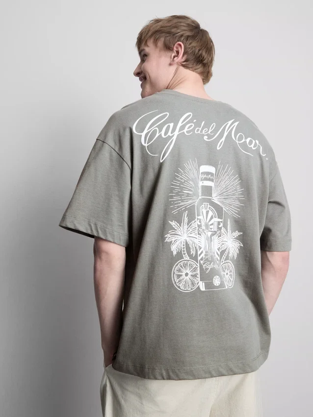 Ibiza T-Shirt mit V-Ausschnitt