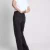 Jeans mit hoher Taille und geradem Bein
