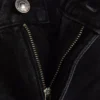 Jeans mit hoher Taille und geradem Bein