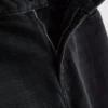 Jeans mit hoher Taille und geradem Bein