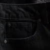 Jeans mit hoher Taille und geradem Bein