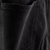 Jeans mit hoher Taille und geradem Bein
