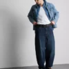 Jeans mit mittlerer Leibhöhe