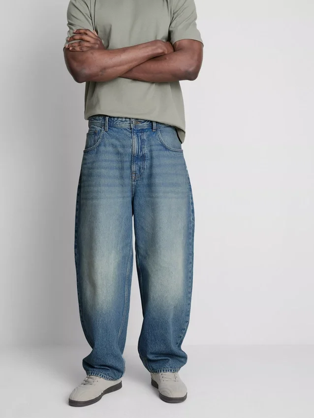 Jeans mit mittlerer Leibhöhe