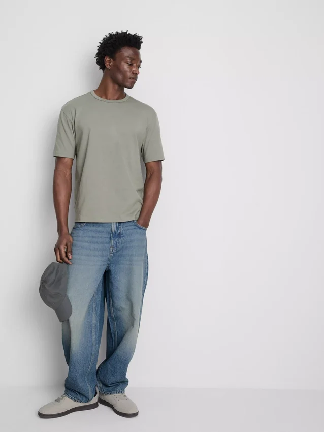 Jeans mit mittlerer Leibhöhe
