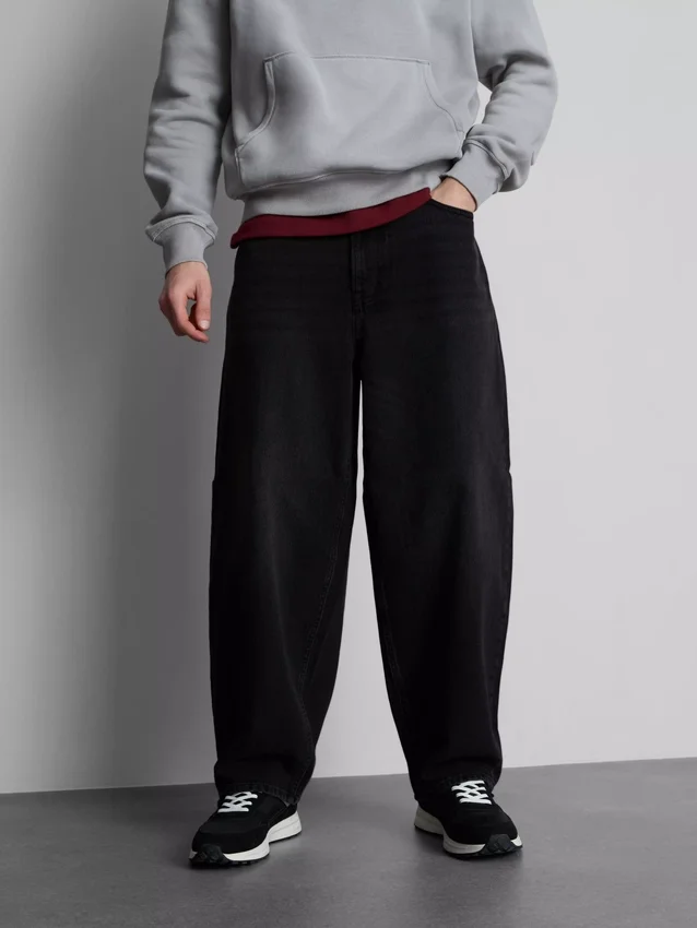 Jeans mit mittlerer Leibhöhe