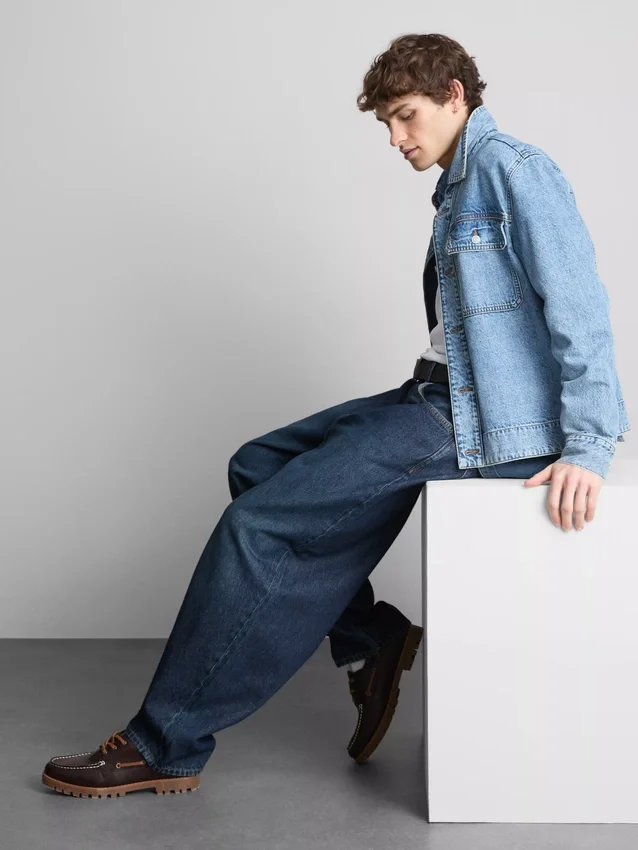 Jeans mit mittlerer Leibhöhe