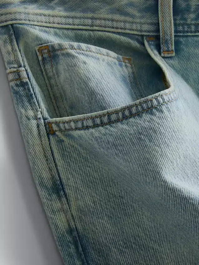 Jeans mit mittlerer Leibhöhe