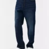 Jeans mit mittlerer Leibhöhe und geradem Bein