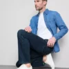 Jeans mit mittlerer Leibhöhe und geradem Bein