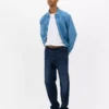 Jeans mit mittlerer Leibhöhe und geradem Bein