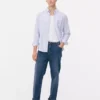 Jeans mit mittlerer Leibhöhe und geradem Bein