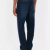 Jeans mit mittlerer Leibhöhe und geradem Bein