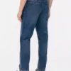 Jeans mit mittlerer Leibhöhe und geradem Bein