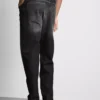 Jeans mit mittlerer Leibhöhe und geradem Bein