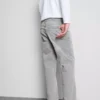 Jeans mit mittlerer Leibhöhe und geradem Bein