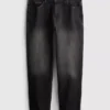 Jeans mit mittlerer Leibhöhe und geradem Bein