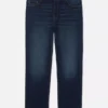 Jeans mit mittlerer Leibhöhe und geradem Bein