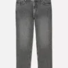 Jeans mit mittlerer Leibhöhe und geradem Bein