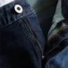 Jeans mit mittlerer Leibhöhe und geradem Bein