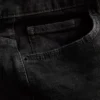 Jeans mit mittlerer Leibhöhe und geradem Bein