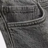 Jeans mit mittlerer Leibhöhe und geradem Bein