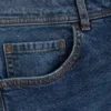 Jeans mit mittlerer Leibhöhe und geradem Bein