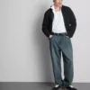 Jeans mit mittlerer Leibhöhe und lockerem, geradem Schnitt